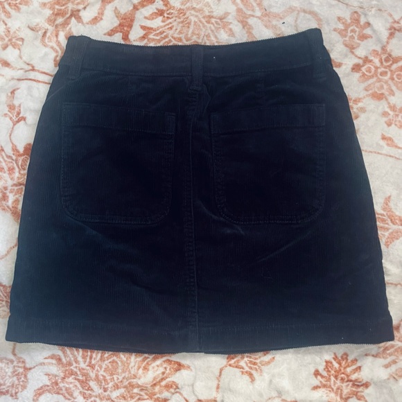 Black corduroy skirt - Picture 4 of 4